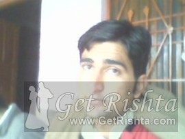 Boy Rishta proposal for marriage in Gujranwala Gujjar