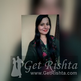 Girl Rishta proposal for marriage in Lahore Arain